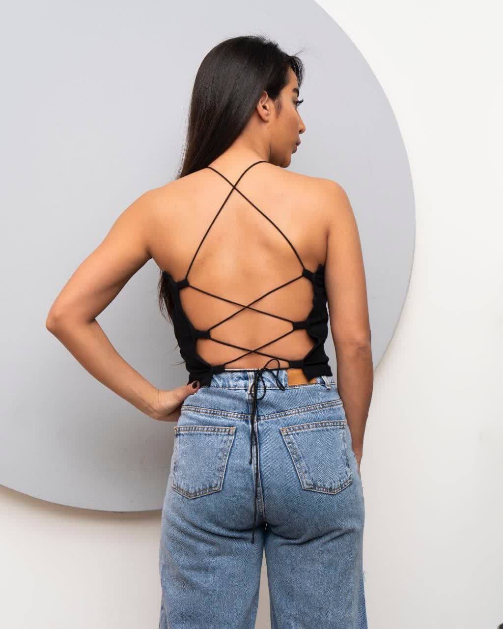 کراپ تاپ پشت بندی نوع 1